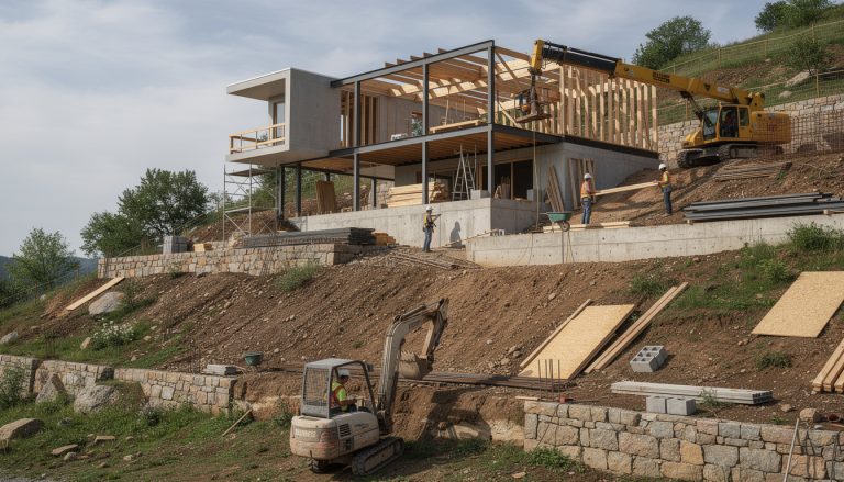 découvrez nos conseils essentiels pour réussir la construction d'une maison sur un terrain en pente, alliant sécurité, esthétique et optimisation de l'espace.
