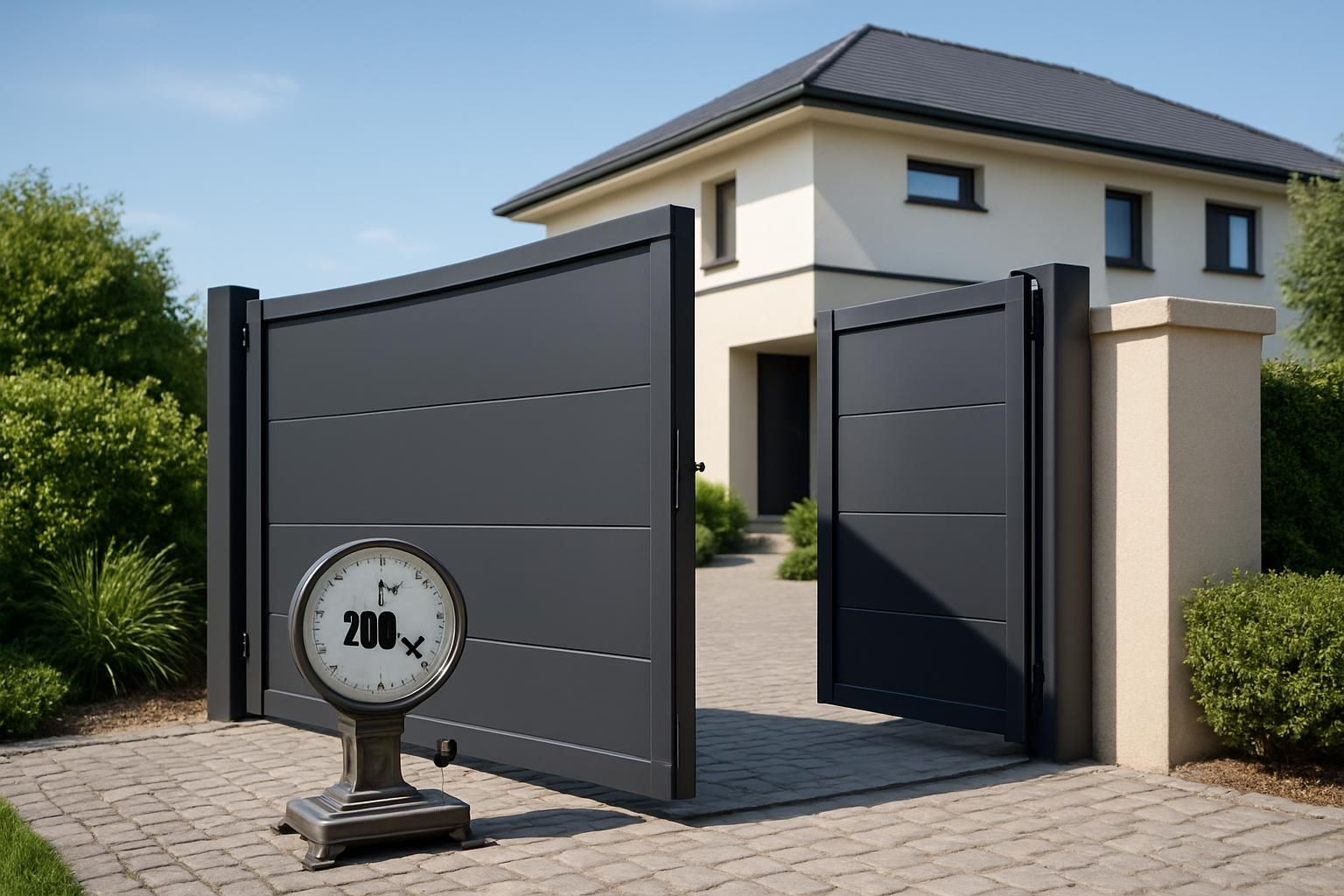 découvrez quel est le poids standard d'un portail et nos conseils pratiques pour bien le choisir en fonction de vos besoins et de votre installation.