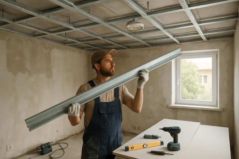 découvrez comment réaliser un faux plafond facilement grâce à notre guide étape par étape, idéal pour tous les niveaux de bricolage.