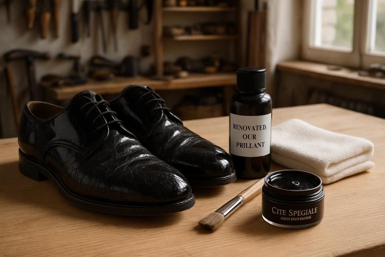 Comment réparer des chaussures vernies craquelées efficacement